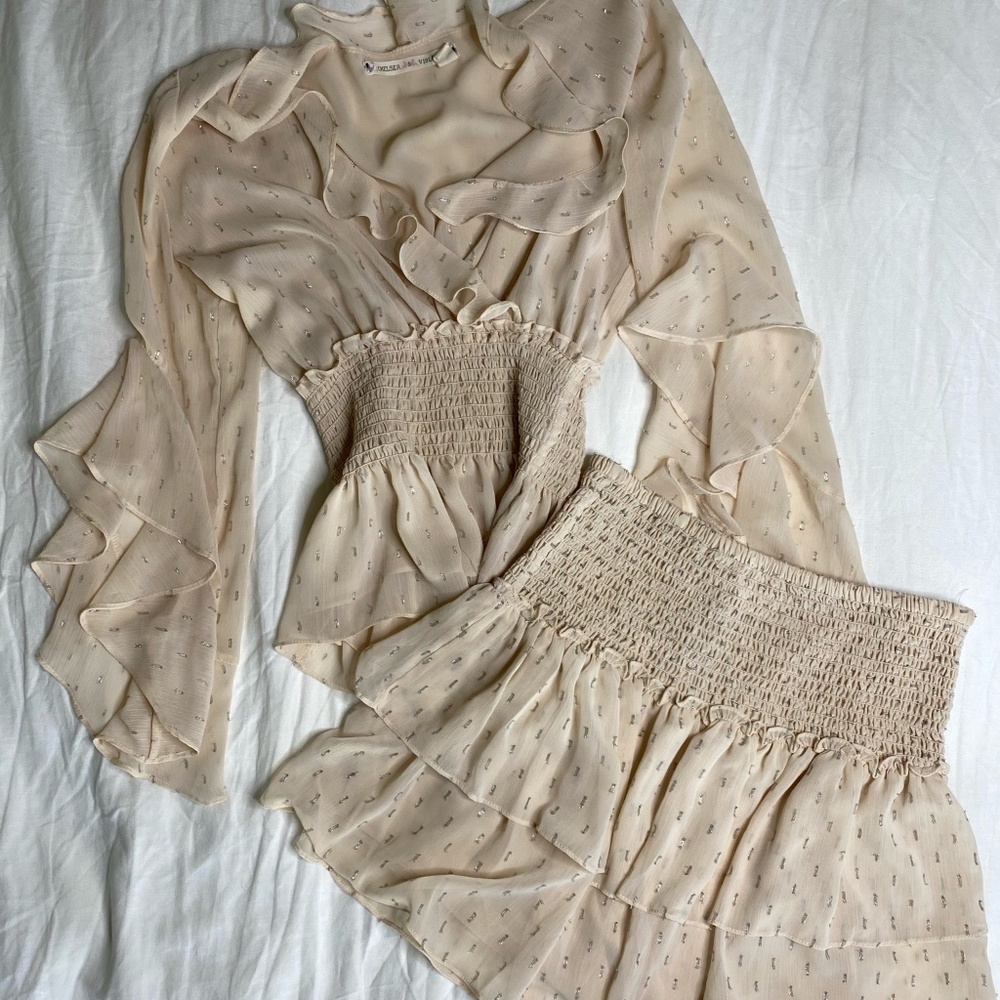 Chelsea and Violet Light Pink set